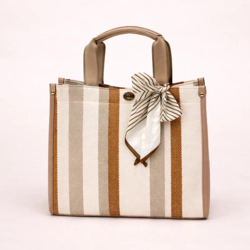 Ženska torba-T012637-BEI