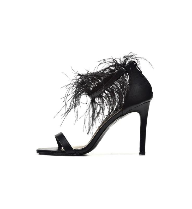 Zenska sandala LS042302-CRNA